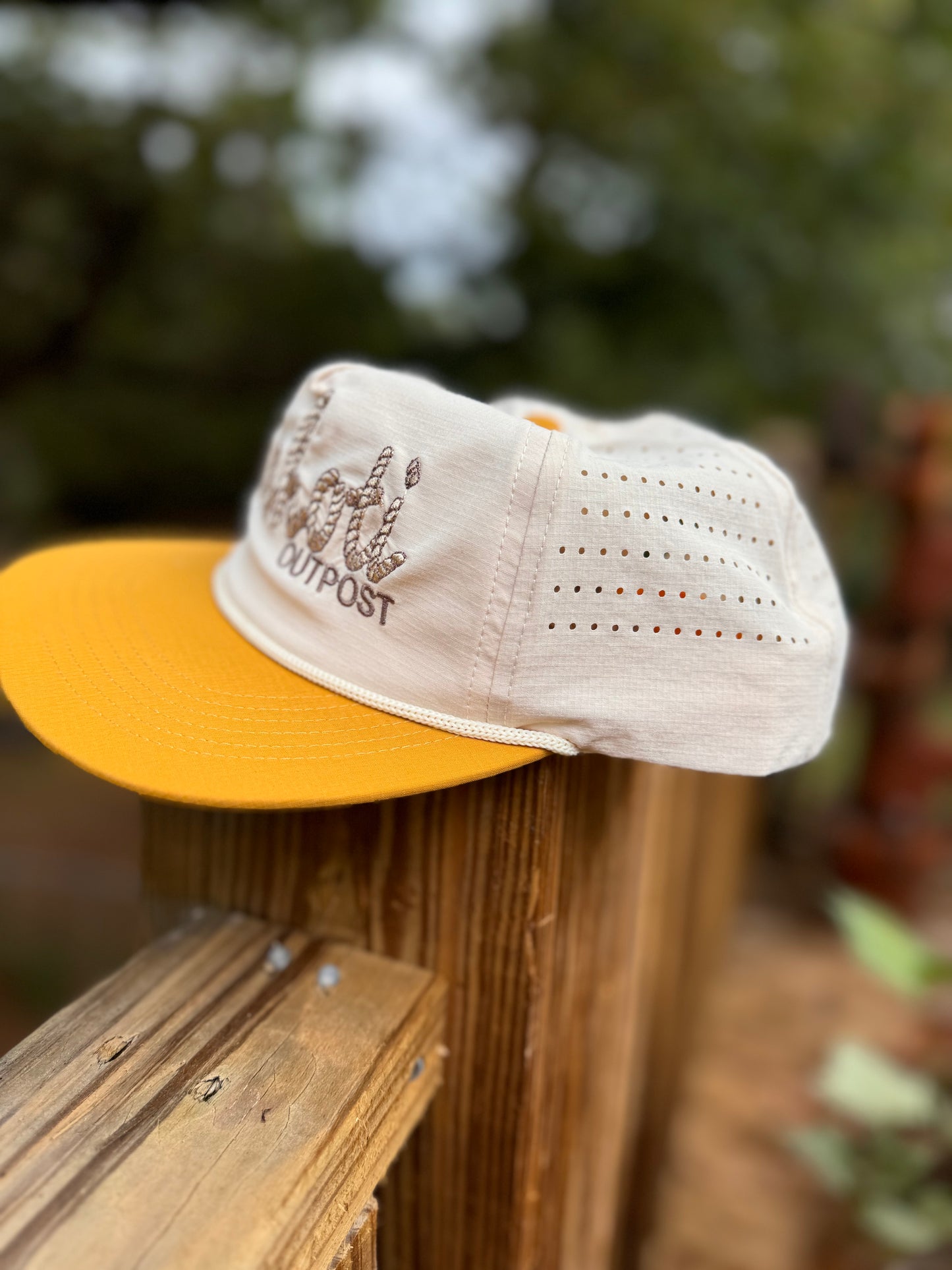 Pinhoti River Hat | ivory + mustard