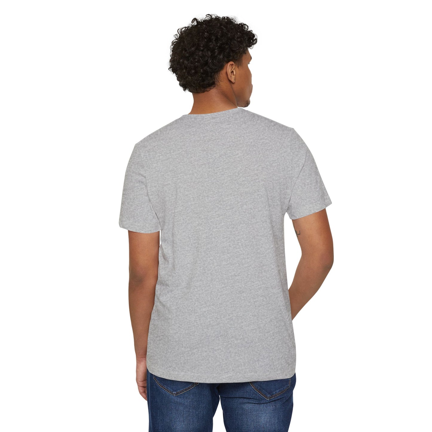 Unisex Recycled Organic T-Shirt pink mountain
