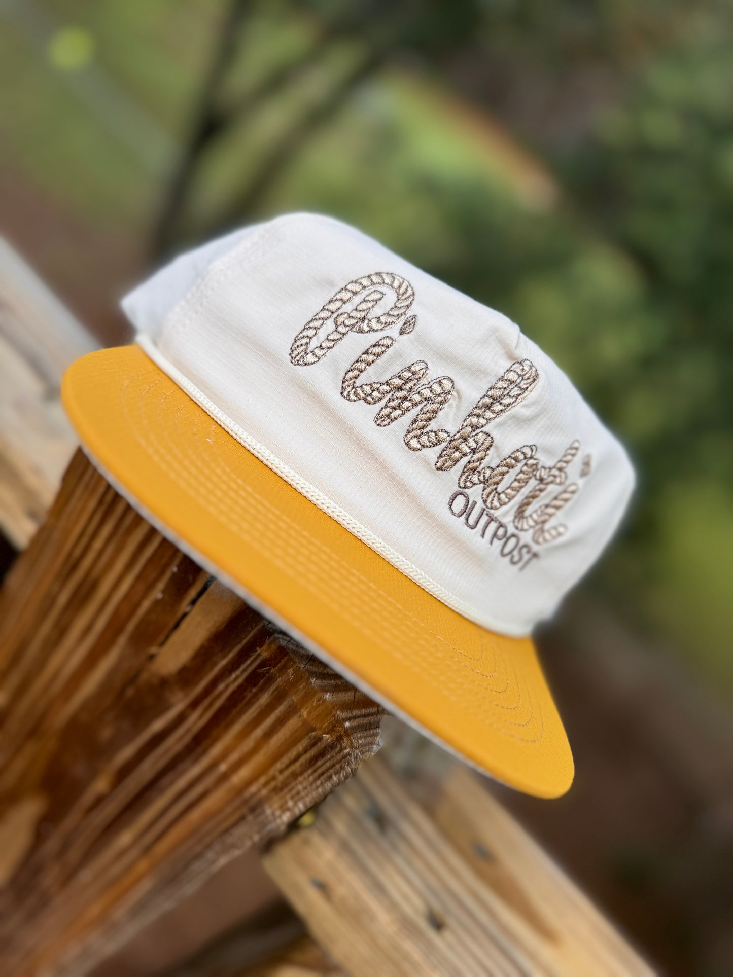Pinhoti River Hat | ivory + mustard