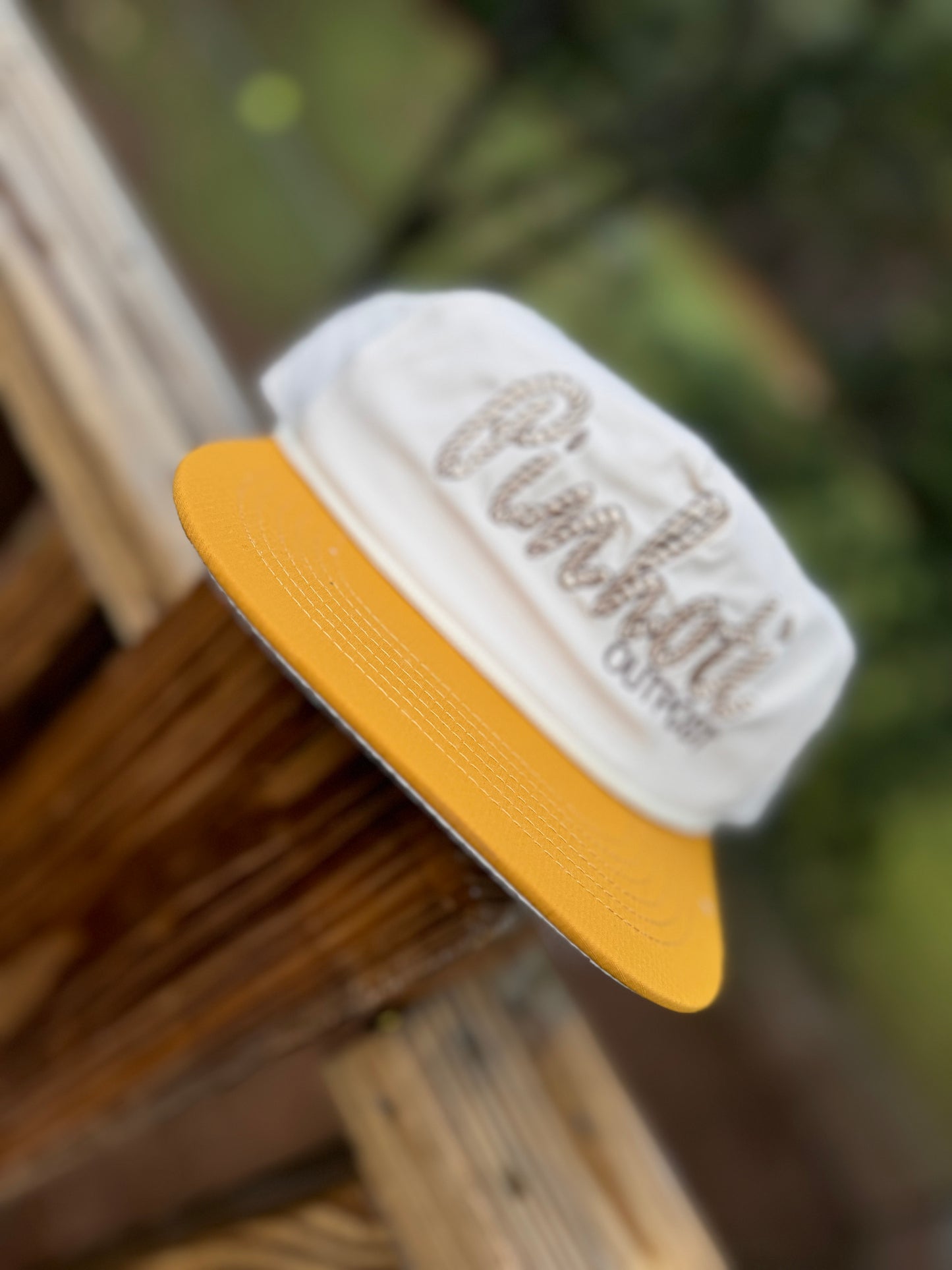 Pinhoti River Hat | ivory + mustard
