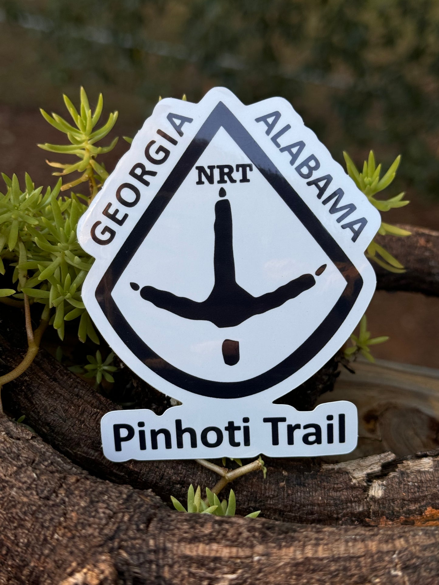 Pinhoti Trail Marker Decal