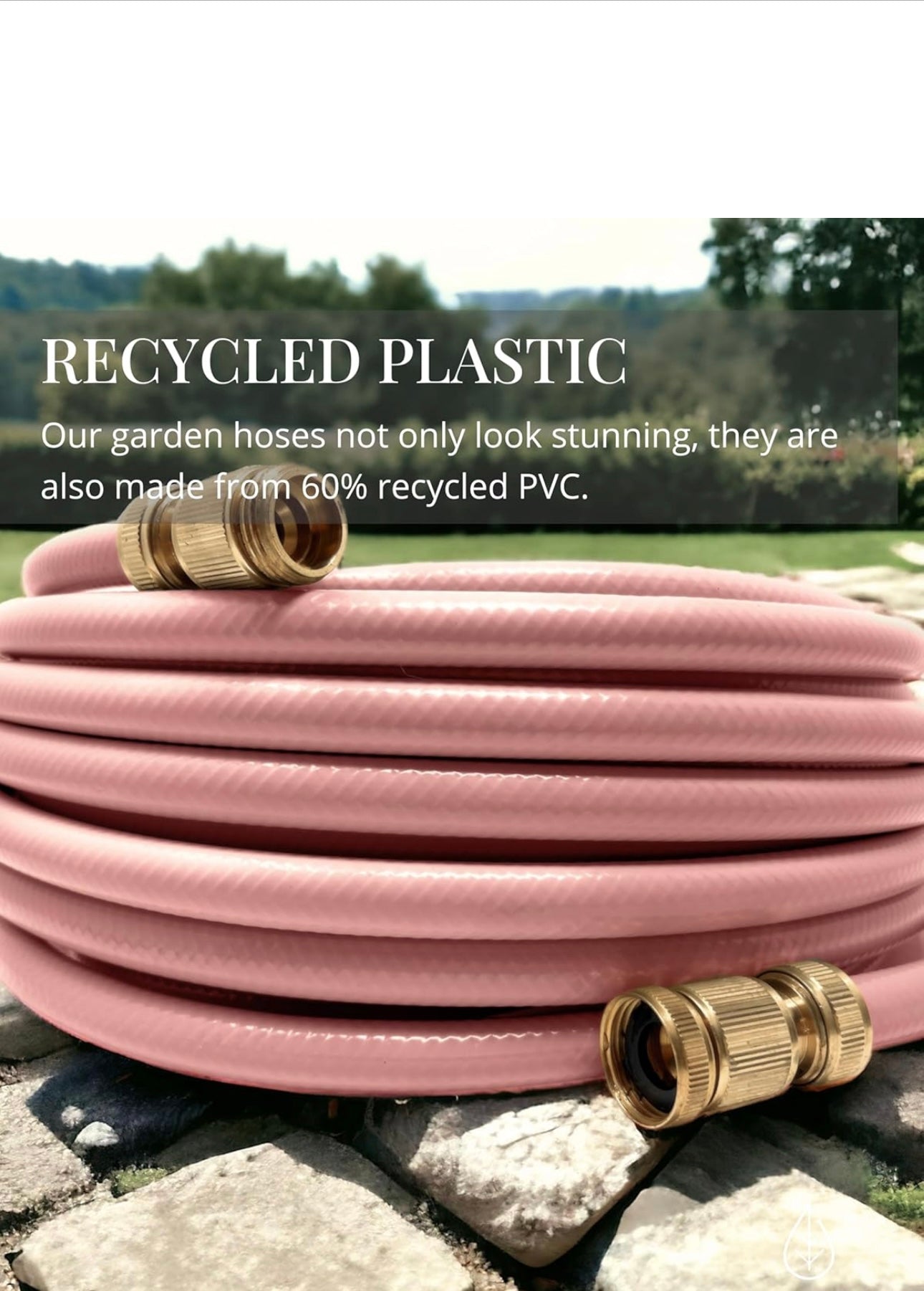 Romantic Rose 20m Garden Hose Pipe