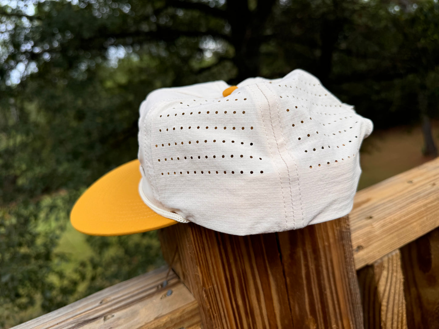 Pinhoti River Hat | ivory + mustard