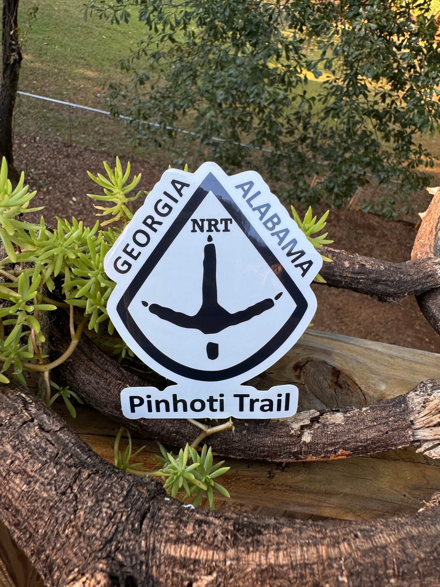 Pinhoti Trail Marker Decal