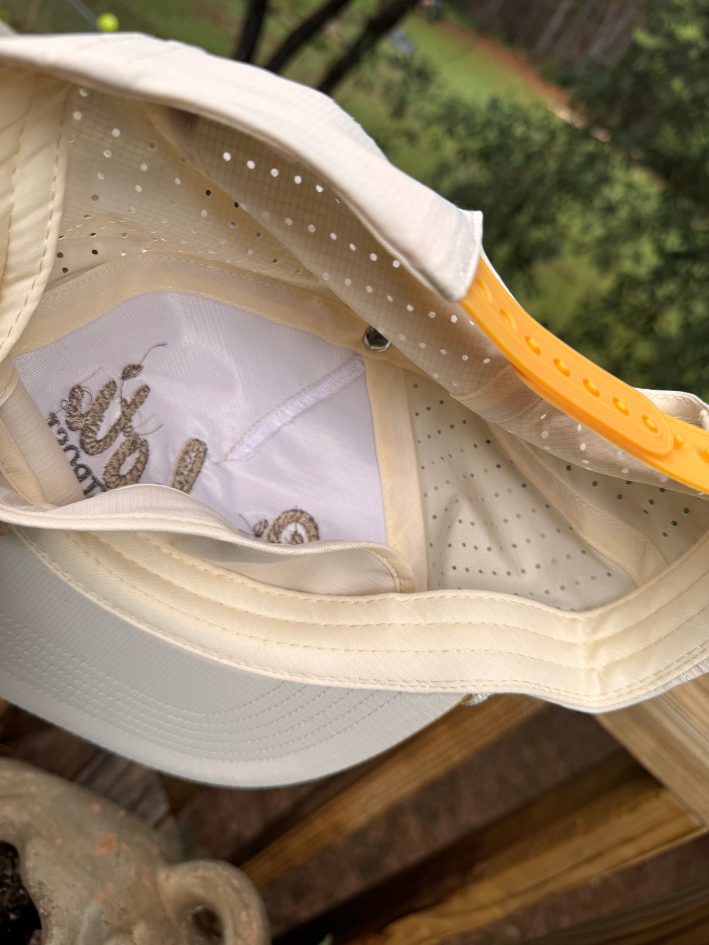 Pinhoti River Hat | ivory + mustard