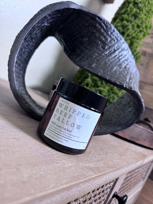 Pinhoti Outpost Vanilla Whipped Tallow: Nature's Luxurious Moisturizer