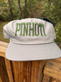 Pinhoti 5 panel rope  hat | gray + green