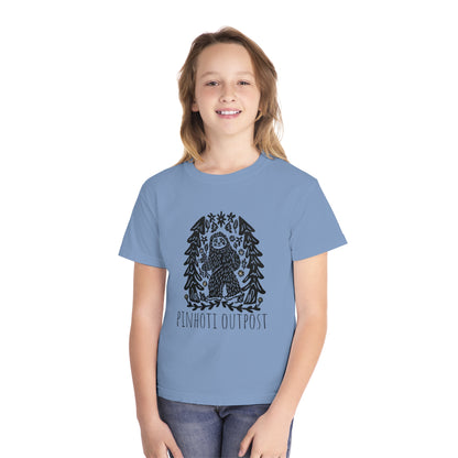 Youth comfort colors Sasquatch Tee