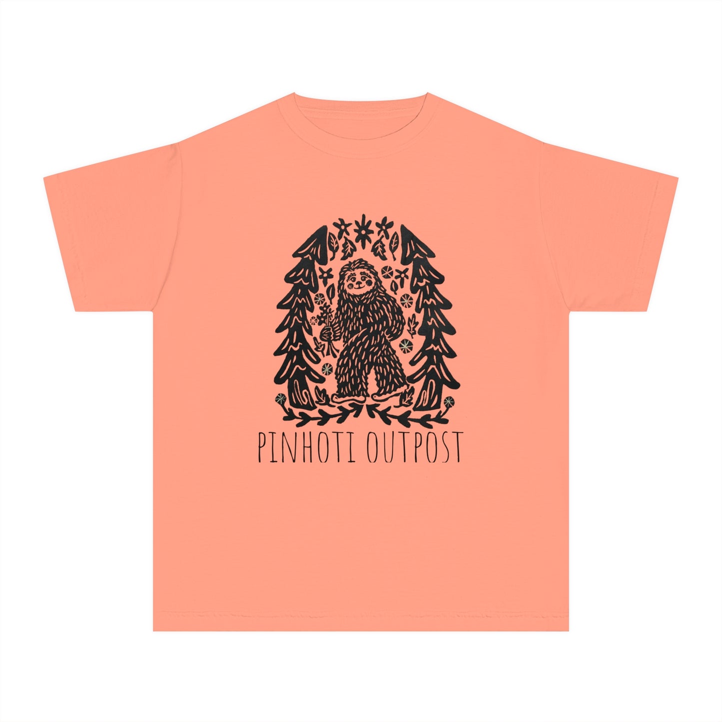 Youth comfort colors Sasquatch Tee