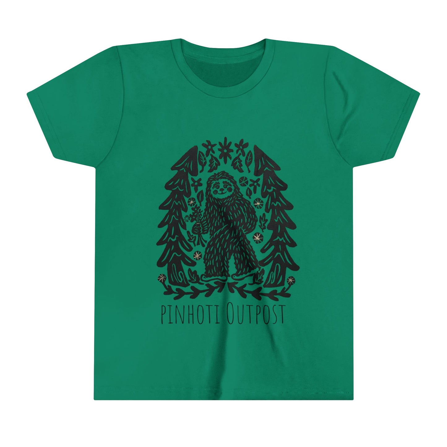 Youth Short Sleeve Sasquatch tee