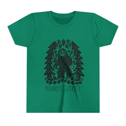 Youth Short Sleeve Sasquatch tee