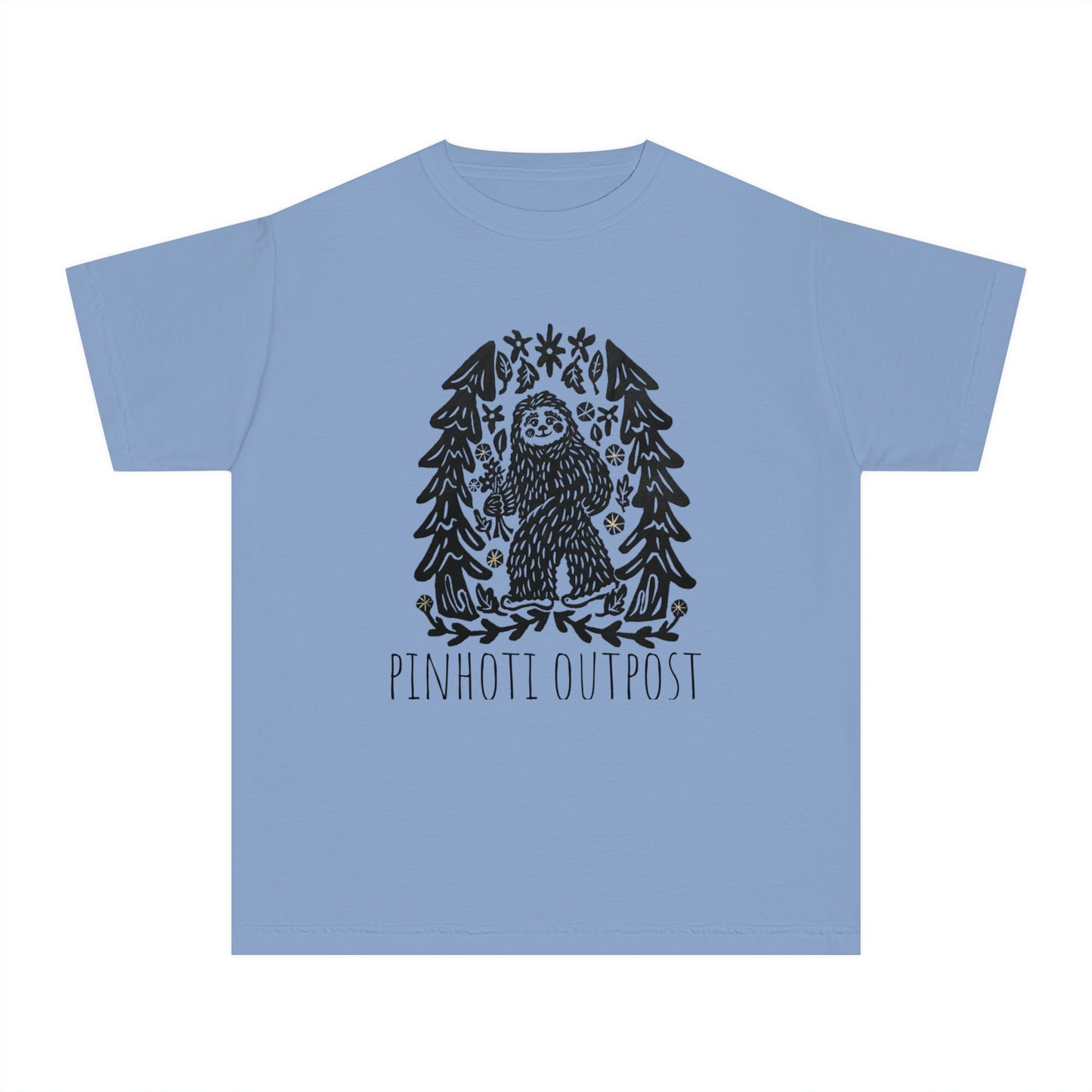 Youth comfort colors Sasquatch Tee