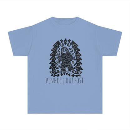 Youth comfort colors Sasquatch Tee