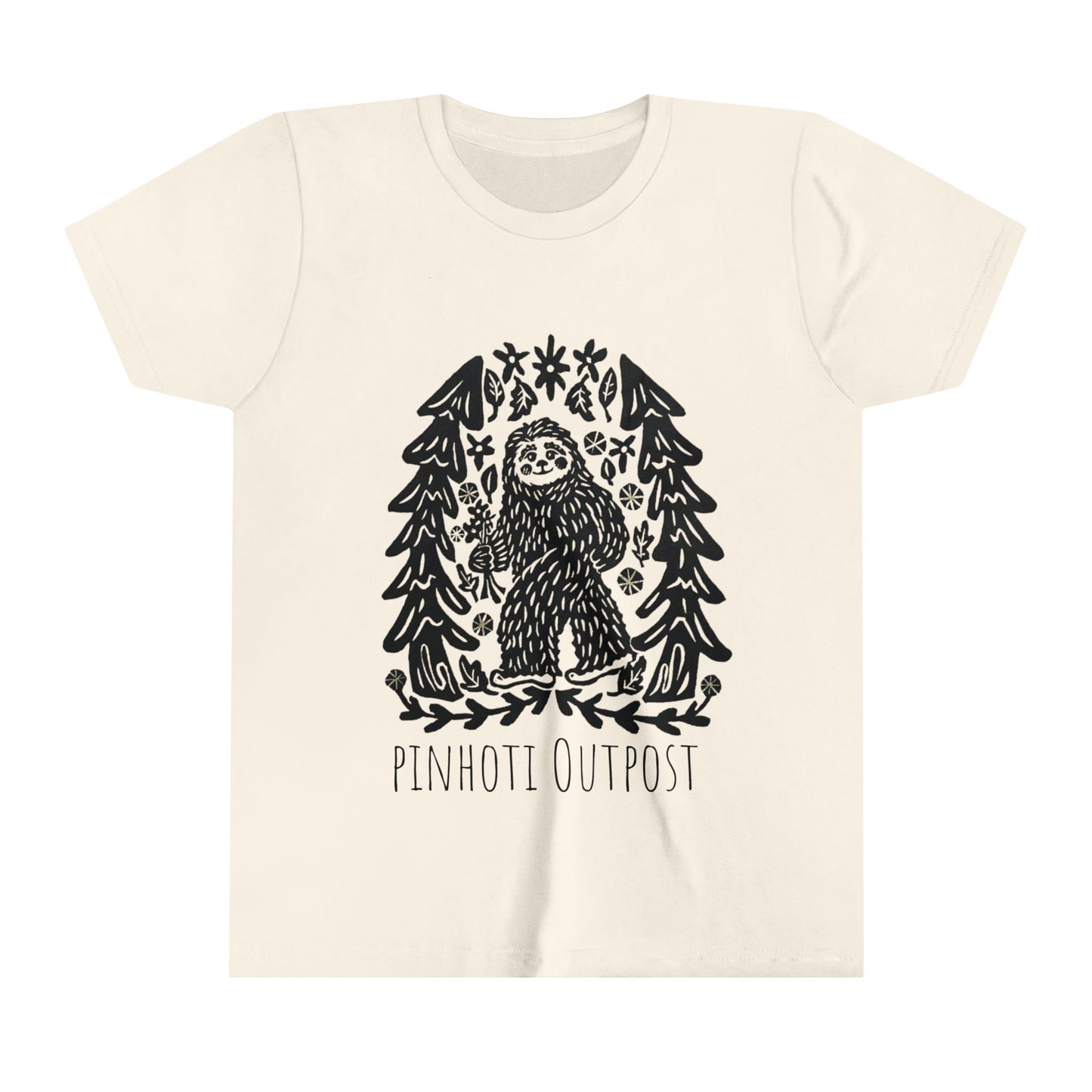 Youth Short Sleeve Sasquatch tee