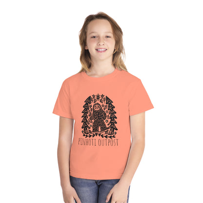 Youth comfort colors Sasquatch Tee