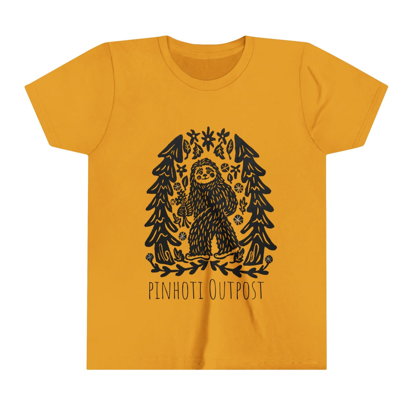 Youth Short Sleeve Sasquatch tee