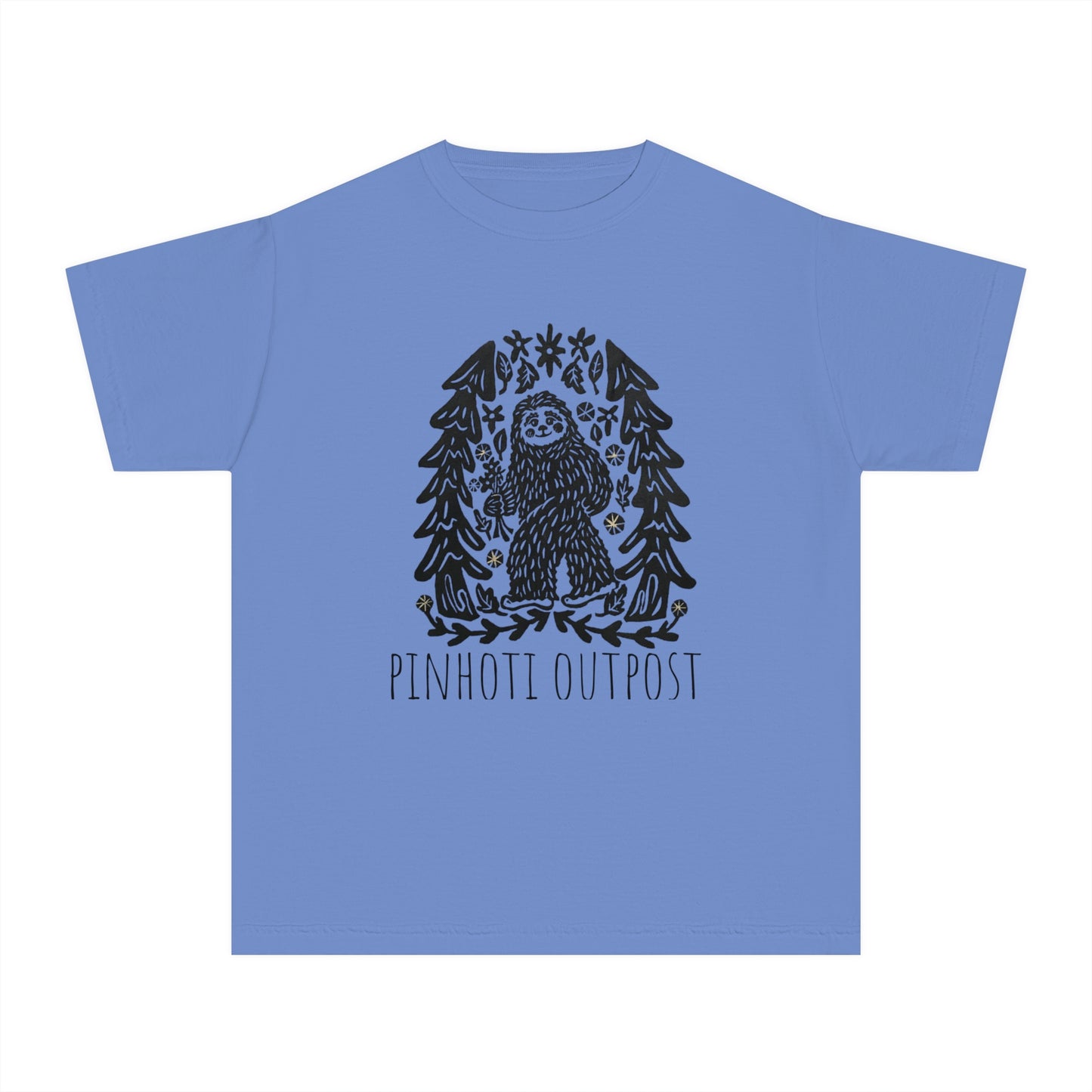 Youth comfort colors Sasquatch Tee