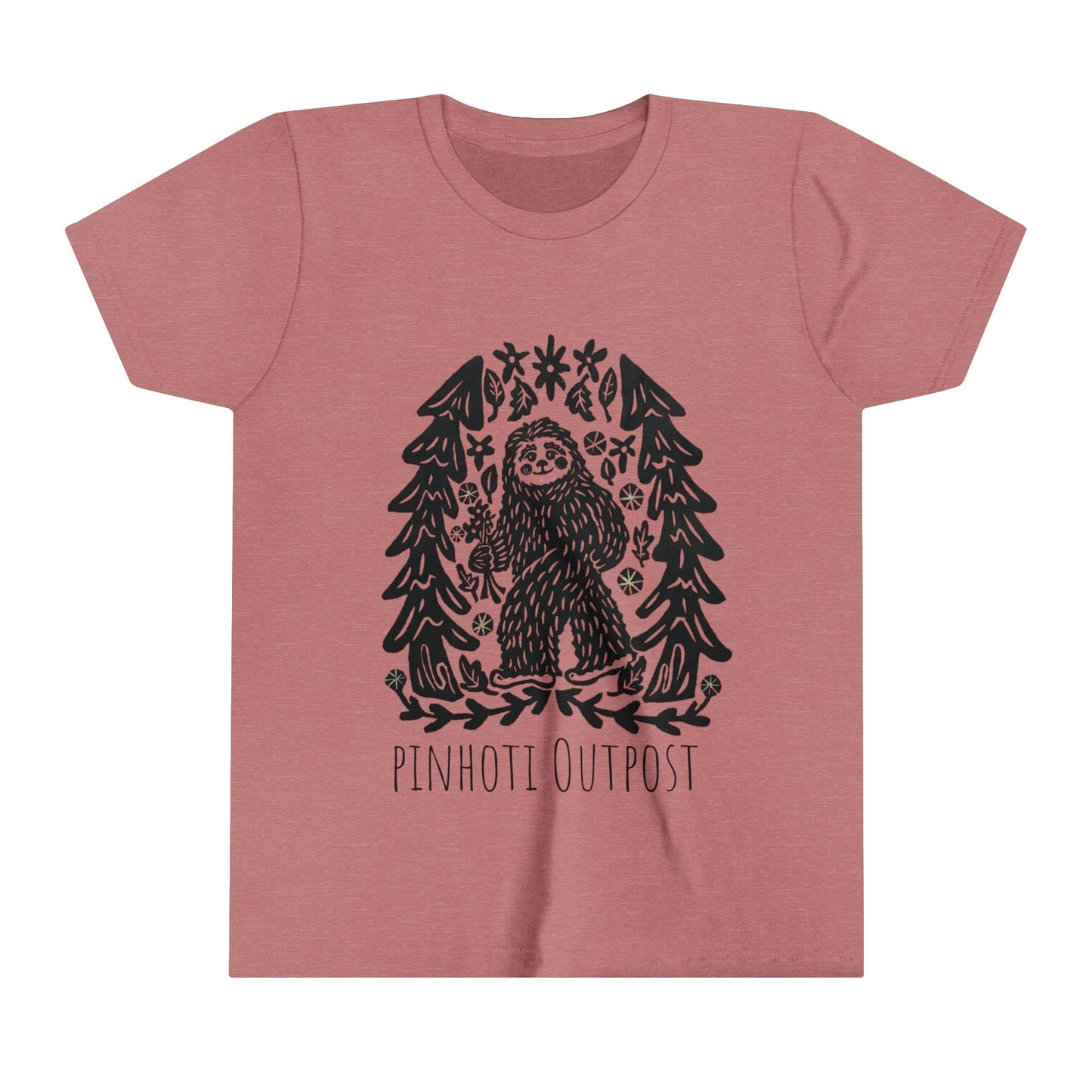 Youth Short Sleeve Sasquatch tee