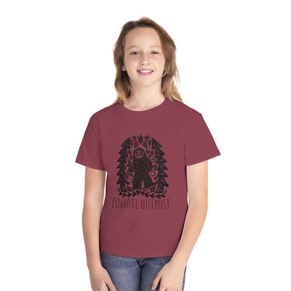 Youth comfort colors Sasquatch Tee