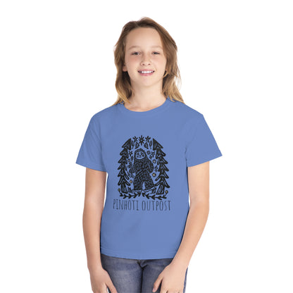 Youth comfort colors Sasquatch Tee