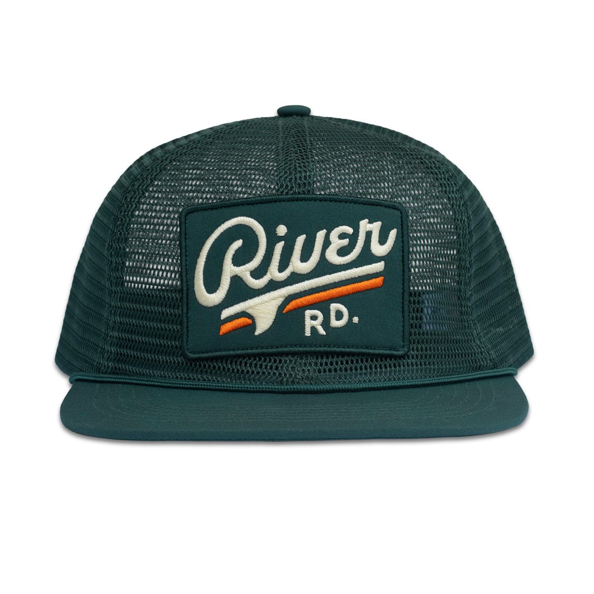 River Rd Mesh Snapback Hat | Forest