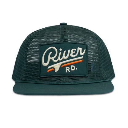 River Rd Mesh Snapback Hat | Forest
