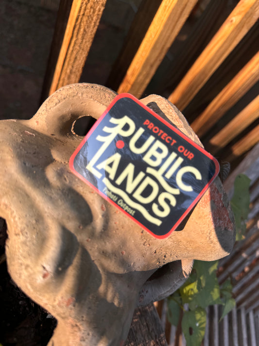 Protect Public Land Decal