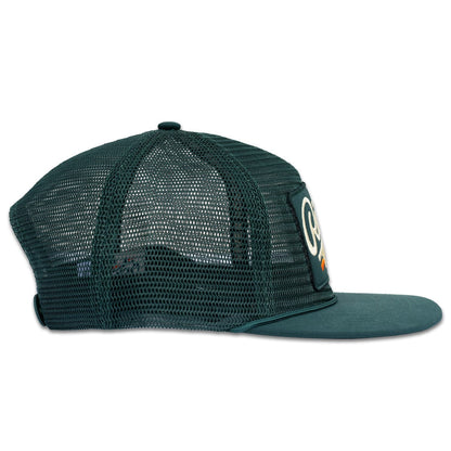 River Rd Mesh Snapback Hat | Forest