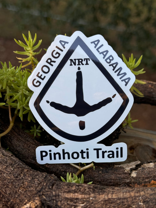 Pinhoti Trail Marker Decal