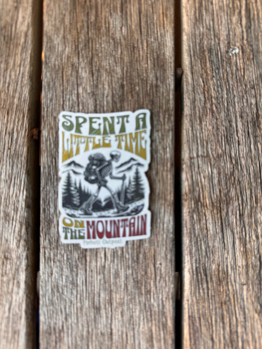 I spent a little Time on the mountain deadhead decal