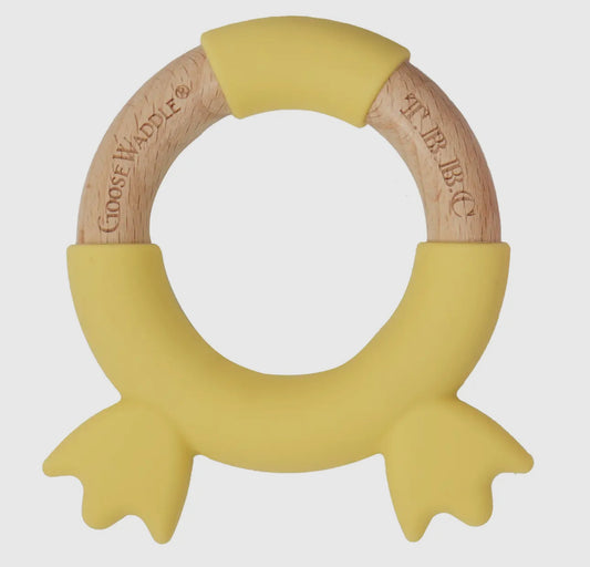 The Beaufort Bonnet Company Yellow
Duck Feet Teether