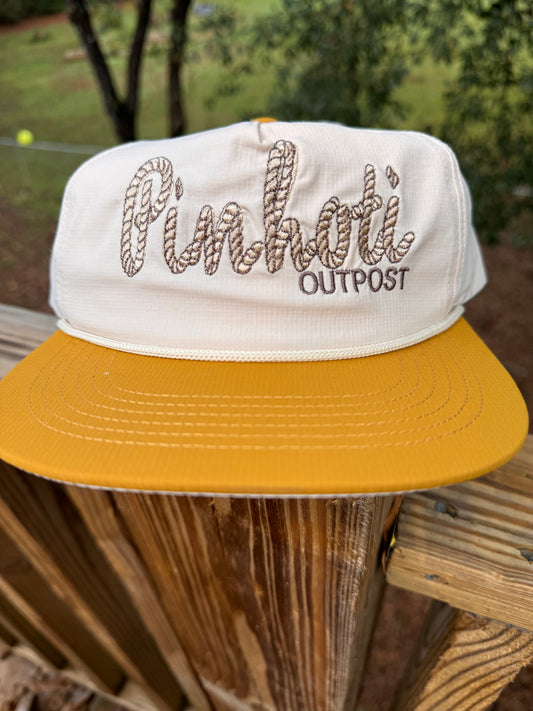 Pinhoti River Hat | ivory + mustard
